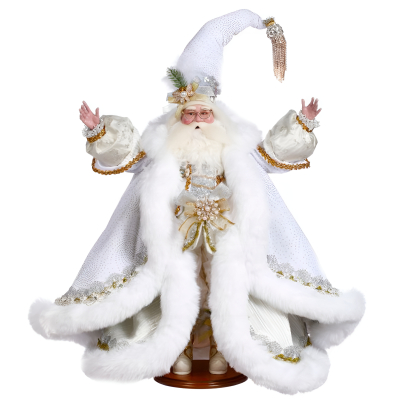 Изображение товара Фигура декоративная Santa из смолы и ткани 61 см Goodwill ограниченное издание