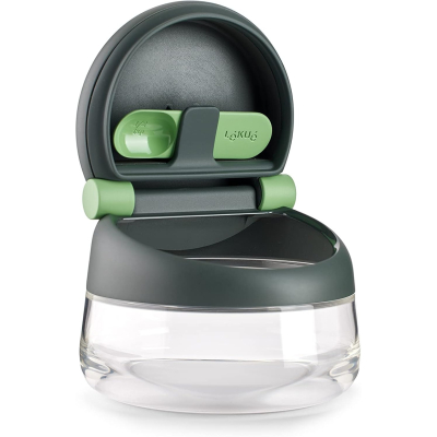 Изображение товара Солонка Lekue 500 мл для соли и приправ из стекла и пластика Изображение товара Солонка Lekue 500 мл для соли и приправ из стекла и пластика