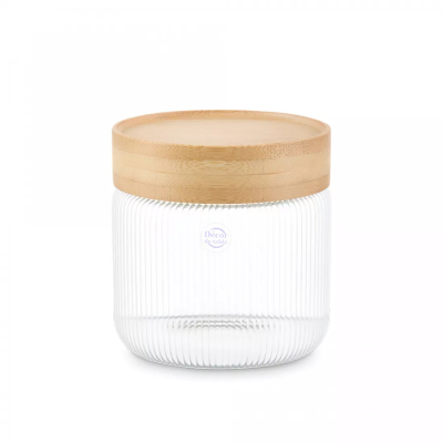 Изображение товара Банка для хранения Decor de table Ordre 500 мл стекло и дерево