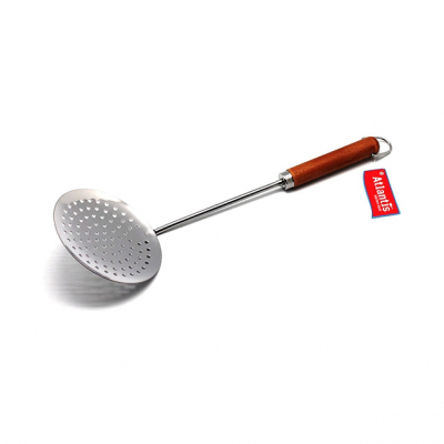 Изображение товара Шумовка Atlantis FAISCA F295 из пластика с деревянной рукояткой для кухни Изображение товара Шумовка Atlantis FAISCA F295 из пластика с деревянной рукояткой для кухни