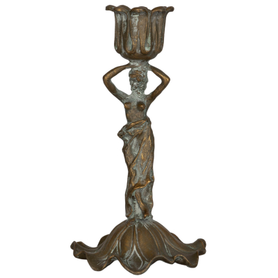 Изображение товара Подсвечник Glasar нимфа 8.5x8.5x15.5 см