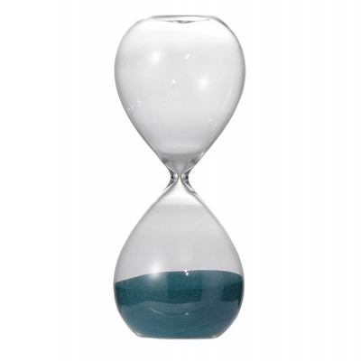 Изображение товара Декоративные песочные часы Glasar 8x8x20 см для интерьера