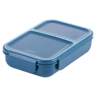 Изображение товара Ланч-бокс Gipfel Siesta 2 отсека 800 мл синий 20x14x4,5 см Изображение товара Ланч-бокс Gipfel Siesta 2 отсека 800 мл синий 20x14x4,5 см
