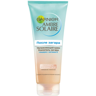 Изображение товара Крем-усилитель загара для тела Garnier Ambre Solaire 200 мл Изображение товара Крем-усилитель загара для тела Garnier Ambre Solaire 200 мл