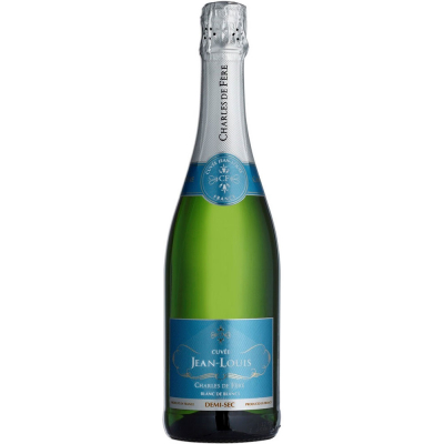 Изображение товара Игристое вино Charles de Fere, "Cuvee Jean-Louis" Blanc de Blancs Demi-Sec 0.75 л