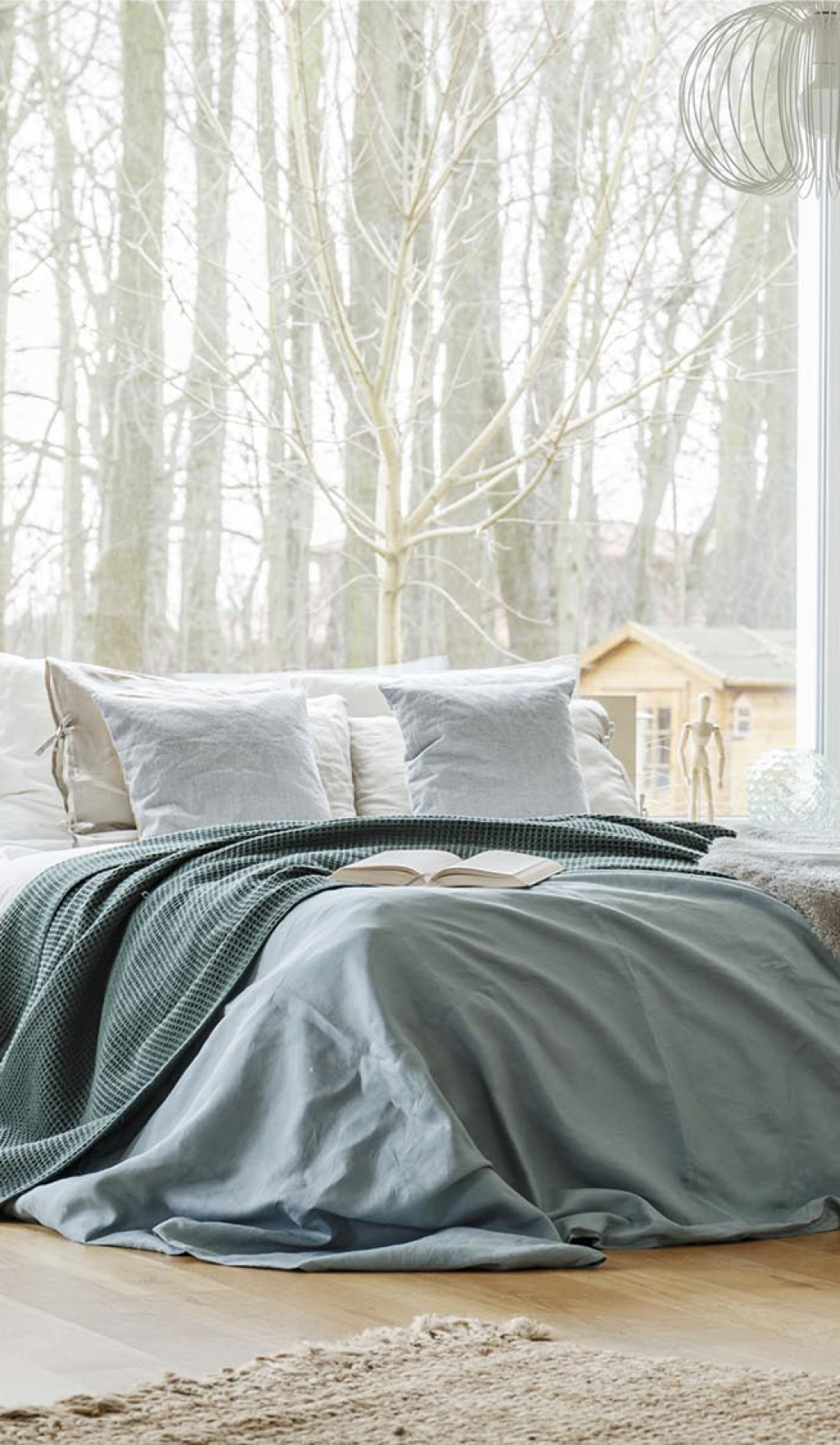 Скидки до 60% на текстиль для спальни!