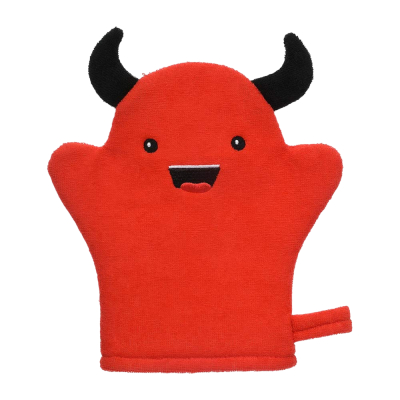 Изображение товара Мочалка варежка для нежной кожи Банные штучки Чертёнок Изображение товара Мочалка варежка для нежной кожи Банные штучки Чертёнок