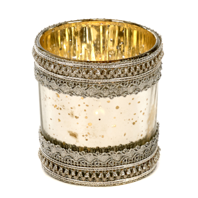Изображение товара Подсвечник Goodwill deco Trim серебряный 8 см