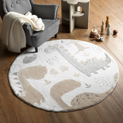 Изображение товара Коврик Togas Диноо бежевый D-120 см, 1 пр.