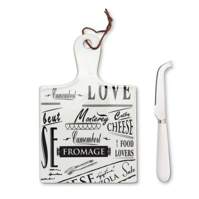 Изображение товара Сервировочный набор для сыра Zeller, фарфор, Германия, 2 предмета