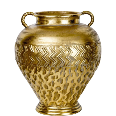Изображение товара Ваза Glasar Золотистая 31х31x34 см