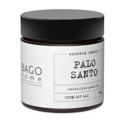 Изображение товара Ароматическая свеча BAGO home Пало Санто 88 г в стекле