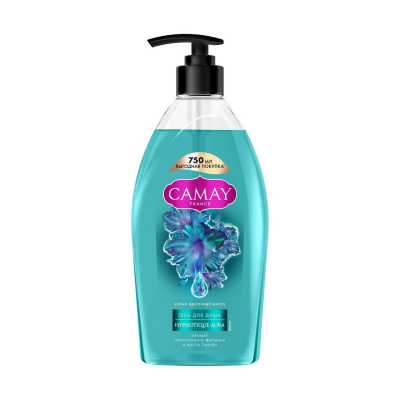 Изображение товара Гель для душа CAMAY гипнотическая аура 750 мл с ароматом пачули и жасмин