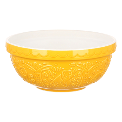 Изображение товара Миска для смешивания Homier In the Forest, 26 см, керамическая, желтая