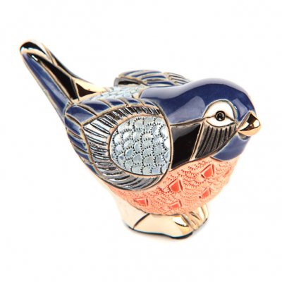 Изображение товара Статуэтка De Rosa Малиновка из керамики, ручная работа, подарочная упаковка Изображение товара Статуэтка De Rosa Малиновка из керамики, ручная работа, подарочная упаковка