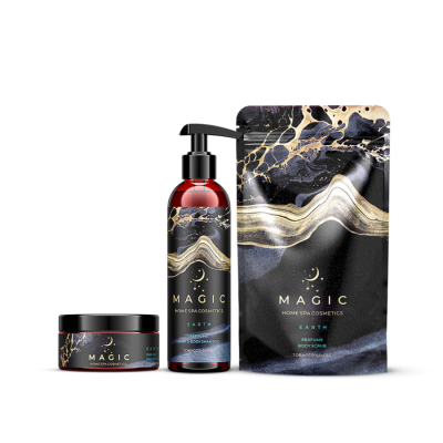 Изображение товара Набор SPA Magic 5 Elements Earth ритуал аромат Табак Специи для тела