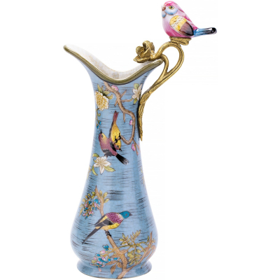 Изображение товара Кувшин с птичкой Glasar 14х11х30 см