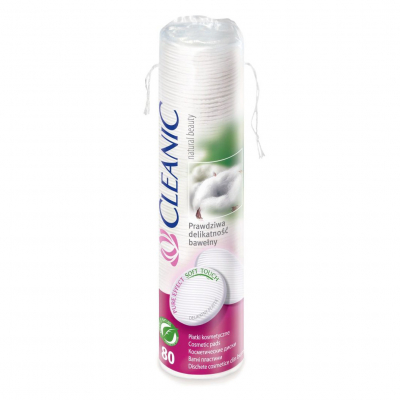 Изображение товара Ватные диски Cleanic Pure Effect 80 шт для ухода за кожей