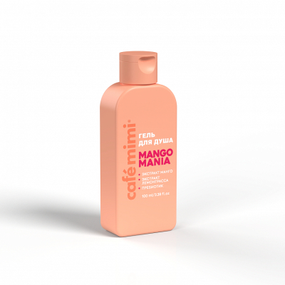 Изображение товара Гель для душа Cafemimi mango mania 100 мл натуральный косметический уход
