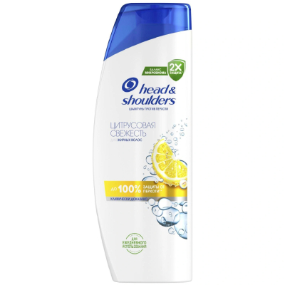 Изображение товара Шамупнь для волос Head & Shoulders против перхоти цитрусовая свежесть 360 мл