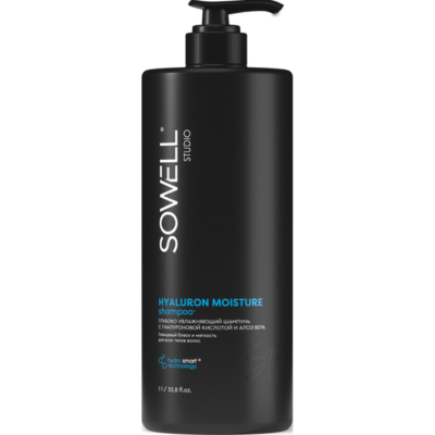 Изображение товара Шампунь Sowel Hyaluron Moisture для увлажнения и ухода за волосами 1 л Изображение товара Шампунь Sowel Hyaluron Moisture для увлажнения и ухода за волосами 1 л