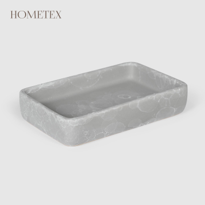 Изображение товара Мыльница Hometex из керамики пузырьковая глазурь