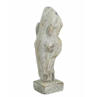 Изображение товара Декоративная ваза Glasar Голова лошади 24 см белая для интерьера