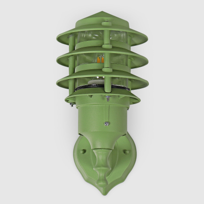 Изображение товара Садовый настенный светильник Amber Lamp зеленый влагозащищенный IP44 Изображение товара Садовый настенный светильник Amber Lamp зеленый влагозащищенный IP44