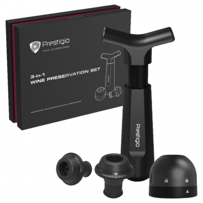 Изображение товара Насос вакуумный Prestigio 136702 с пробками