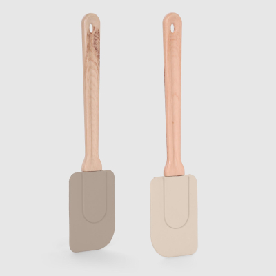 Изображение товара Силиконовая лопатка Baroness Kitchen Pavia woodlook стиль натурального дерева Изображение товара Силиконовая лопатка Baroness Kitchen Pavia woodlook стиль натурального дерева