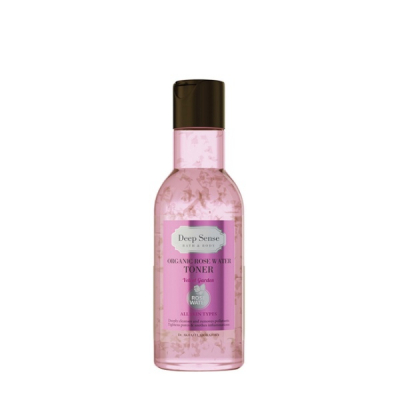 Изображение товара Очищающий органический тоник для лица Deep Sense с розовой водой 160 мл
