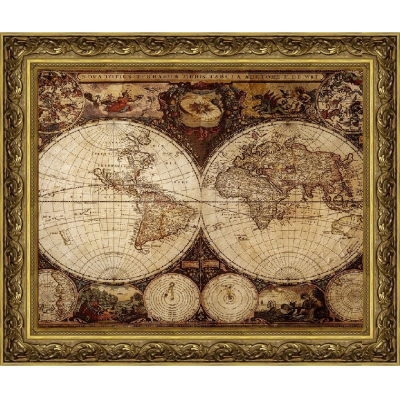 Изображение товара Репродукция Декарт 70/90 КРЗ6 - художественное произведение из МДФ и холста