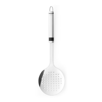 Изображение товара Ложка шумовка BRABANTIA 21 01 67 из нержавеющей стали с кольцом Изображение товара Ложка шумовка BRABANTIA 21 01 67 из нержавеющей стали с кольцом