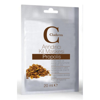 Изображение товара Глиняная маска для лица Claderm Propolis / Прополис 20 мл