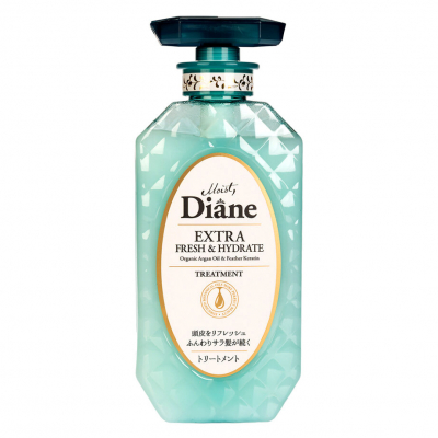 Изображение товара Бальзам-маска кератиновая Moist Diane Perfect Beauty Свежесть 450 мл для поврежденных волос Изображение товара Бальзам-маска кератиновая Moist Diane Perfect Beauty Свежесть 450 мл для поврежденных волос