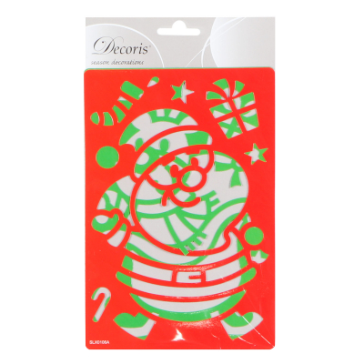 Изображение товара Набор наклеек новогодних Kaemingk 14x21 см 2 листа