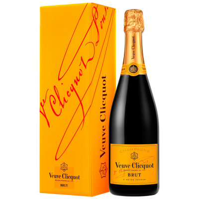 Изображение товара Veuve Clicquot Brut шампанское 0,75 л - классический французский сорт для торжеств
