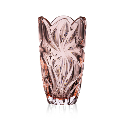 Изображение товара Ваза Aurum Crystal Flora pink 28 см