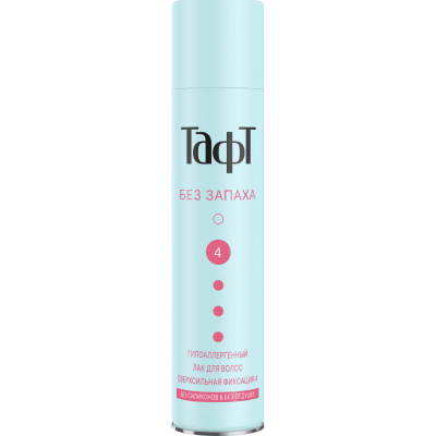 Изображение товара Лак для волос Taft ultrapure, сверхсильная фиксация, 250 мл