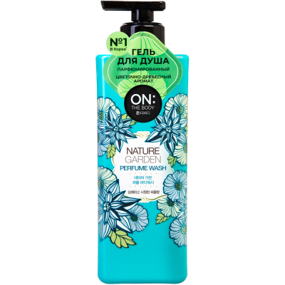 Изображение товара Гель для душа LG ON The Body Nature Garden 500 мл парфюмированный