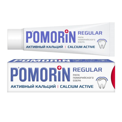 Изображение товара Паста зубная Pomorin активный кальций 100 мл