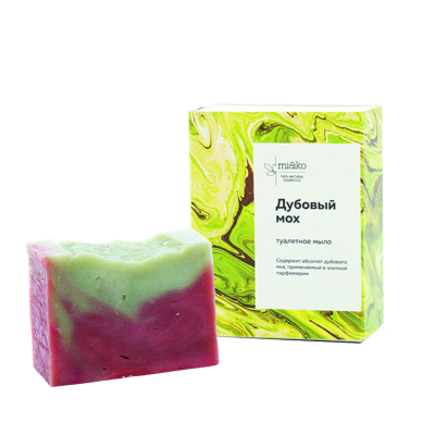 Изображение товара Твердое мыло Mi&ko Дубовый мох 75 г для рук