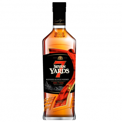 Изображение товара Виски купажированный "Seven Yards" Blended 7 Years Old, 0.7 л