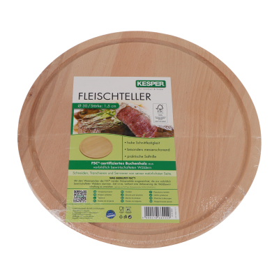 Изображение товара Доска разделочная Kesper 30 см из натурального дерева для кухни
