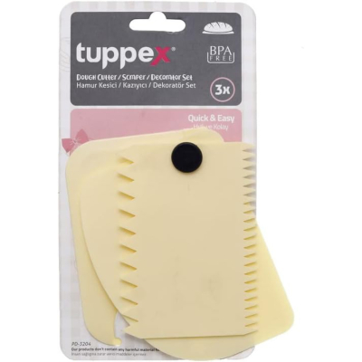 Изображение товара Набор Sun Plastik тесторезка + скребок + декаратор