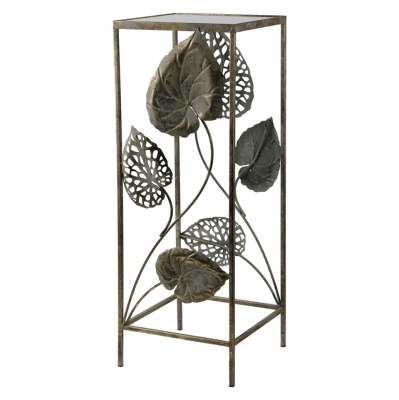 Изображение товара Подставка Glasar с зеркальной столешницей 35x33x90см