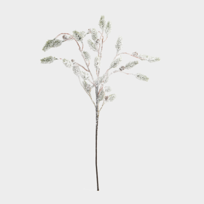 Изображение товара Ветка декоративная Anna Lafarg заснеженная ветка 70 см