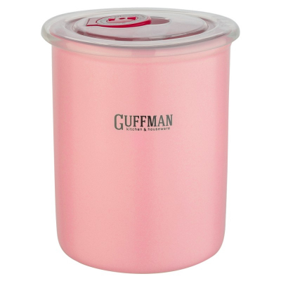 Изображение товара Банка для сыпучих продуктов Guffman Ceramics 0,6 л светло-розовая герметичная Изображение товара Банка для сыпучих продуктов Guffman Ceramics 0,6 л светло-розовая герметичная