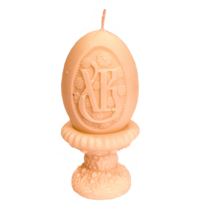 Изображение товара Свеча Kukina Raffinata яйцо ХВ на подставке 4х7,5 см Изображение товара Свеча Kukina Raffinata яйцо ХВ на подставке 4х7,5 см