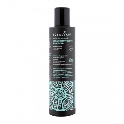Изображение товара Шампунь для волос Botavikos натуральный балансирующий 200 мл Изображение товара Шампунь для волос Botavikos натуральный балансирующий 200 мл